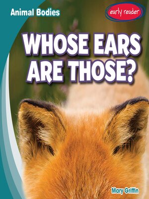 cover image of Whose Ears Are Those?